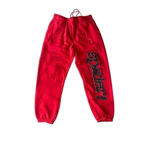 NWOT Red Sweatpants L W12